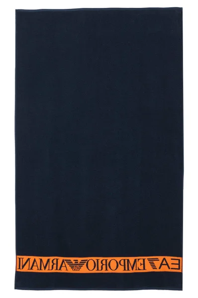 Towel EA7 	sötét kék	